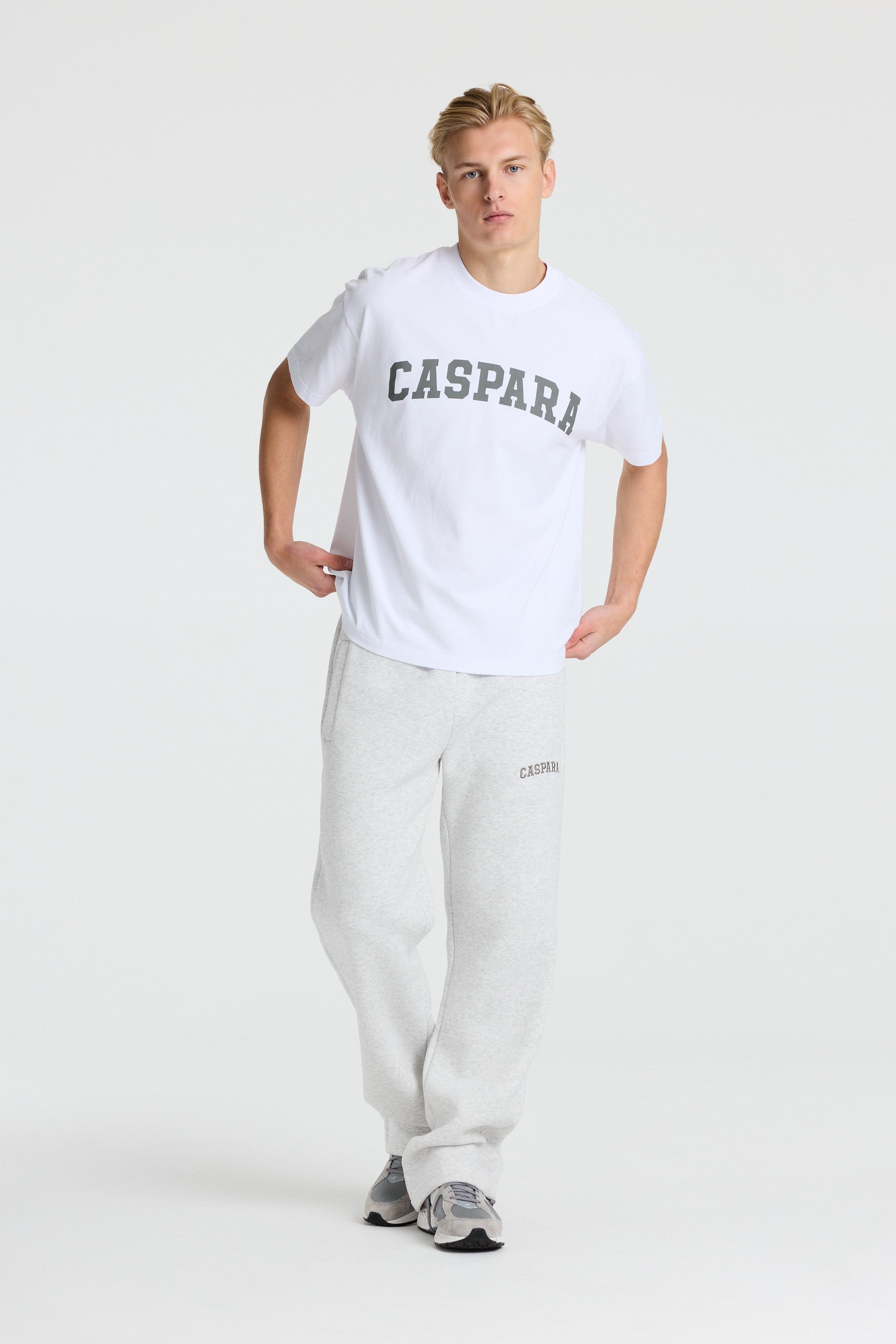 M. All-Star Signature Tee - White/Olive Green
